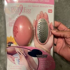 Ped Egg Professional Foot File in Pink